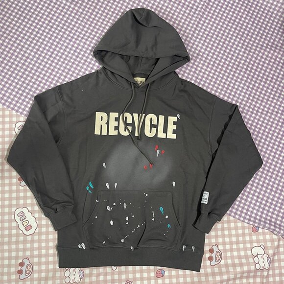 Gallery Dept. 90s Recycle Hoodie - Picture 1 of 8